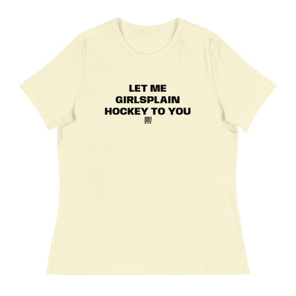 GIRLSPLAIN RELAXED TEE